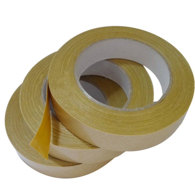 High Temperature Kraft Paper Masking Tape / Adhesive Tape Fit Cardboard