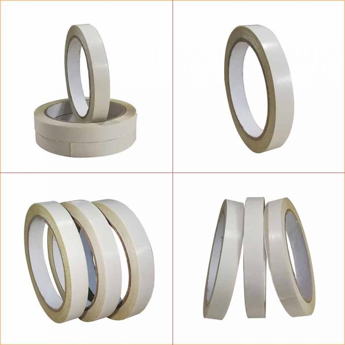 Hot Melt Adhesive Double Coated Tissue Tape For Fixing