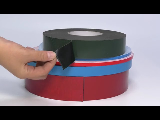 China Environmentally Friendly Single Sided Adhesive Foam Tape For Rubber Strip Door Seal for sale