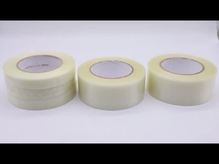 1 Inch Width Fiberglass Self Adhesive Mesh Tape For PU Sealing Strip And Firestrip