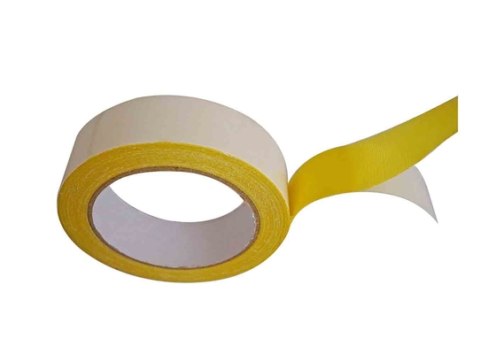 Wholesale Unique Yellow Adhesive Carpet Tape With Fabric Cloth Backing