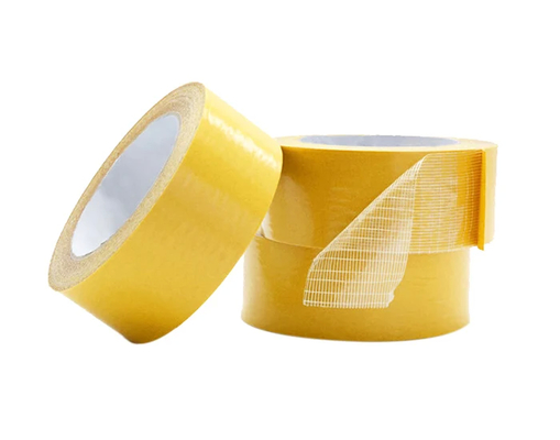 Customizable Bi Directional Fiberglass Mesh Crossed Tape With Double Sided Adhesive