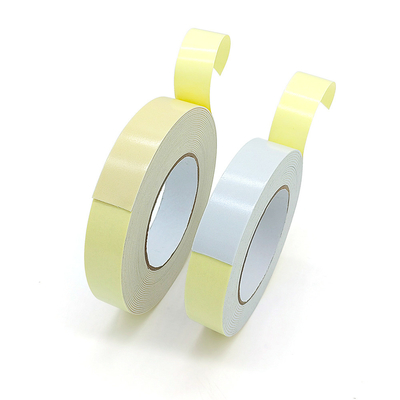 Pressure Sensitive White / Black Rubber Adhesive EVA Foam Tape For Carton Sealing