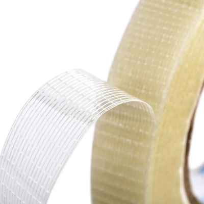 Custom Fiberglass Mesh Tape with Double Sided Adhesive for Sealing Strips and Banner Curling