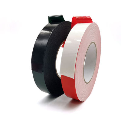 3mm Double Sided Pe Foam Tape Glazing Company Black / White Foam Red / Black Color Between Window Door Frame And Sash