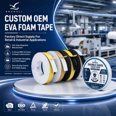 Wholesale Custom Double Sided EVA Foam Tape High Adhesive Waterproof Mounting Tape