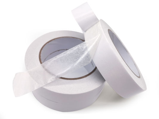 Hot Melt Adhesive Double Coated Tissue Tape For Fixing
