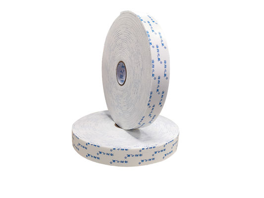 Waterproof White Double Sided Foam Tape For Advertise Decoration