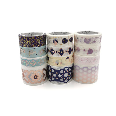 Custom Make Design Printed Paper Coloured Washi Tape For Crafts, Beautify Bullet Journals, Planners