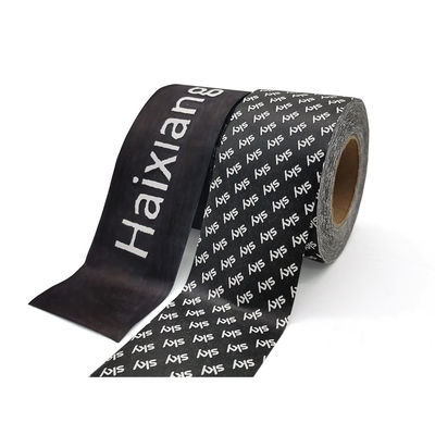 Custom Printed Single Side Black Kraft Paper Tape For Carton Sealing