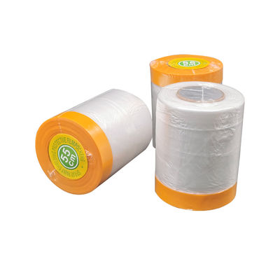 Temporary Floor Masking Paper Film Spray Paint Shielding Protective Film