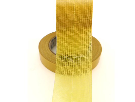 Yellow Double Sided Customizable Size Hot Melt Adhesive Carpet Tape For Exhibition