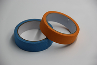 Multi Colored High Temperature Masking Tape Hot Melt Adhesive Peels Off Easily