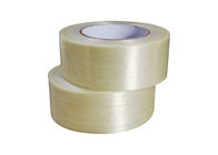 No Residue Transparent Crosslink Mesh Reinforced Filament Tape For  Carton Sealing