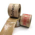 Recyclable Water Activated Printed Gummed Kraft Paper Tape
