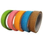Waterproof Hot Melt Colored Masking Tape Rubber Adhesive For Home Painting