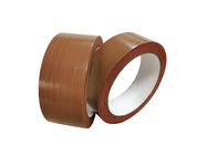 Chocolate Brown Cloth Duct Tape Oil Resistant Hot Melt Adhesive For Carpet Joint