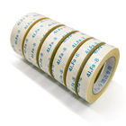High Adhesive Double Sided Yellow Crepe Paper Carpet Tape For Hotel Marble Floor