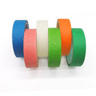 Customizable Size Single Side Residue Free Multicolor Masking Paper Spray Paint Tape