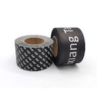 Black Printable Eco Friendly Kraft Paper Tape For Box Sealing