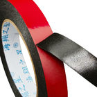 Single Sided Red Custom Size PE Foam Tape For Securing Wireway