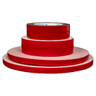 Single Sided Red Custom Size PE Foam Tape For Securing Wireway