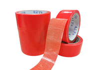 Multi Purpose Product Red Single Sided Hot Melt Cloth Tape