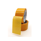 Residue Free Yellow Fiber Duct Tape For Sealing Carpets
