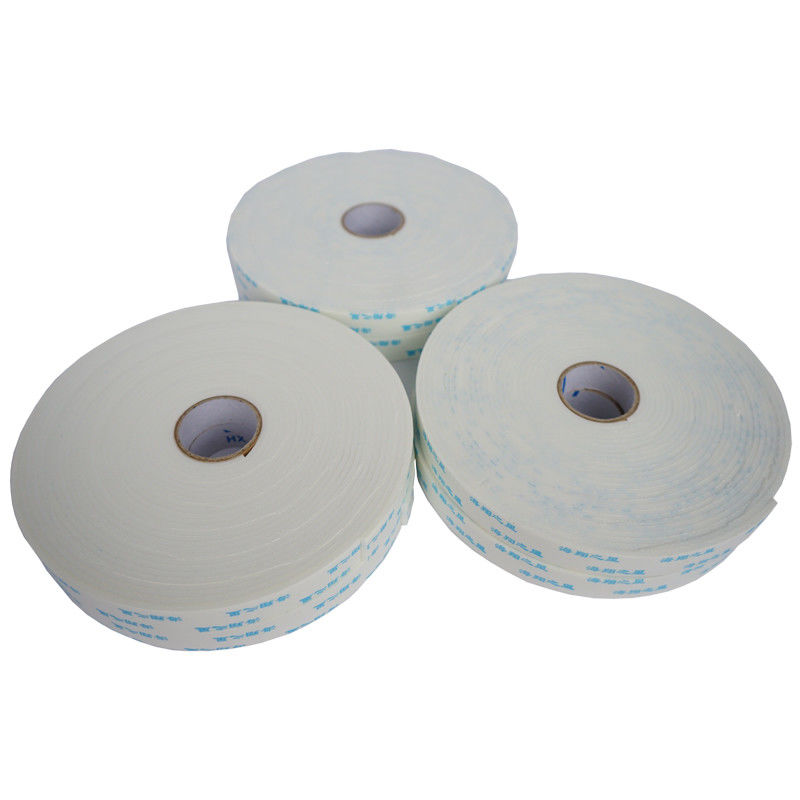 White EVA Foam Tape , 12mm Foam Backed Tape Fit Building Material