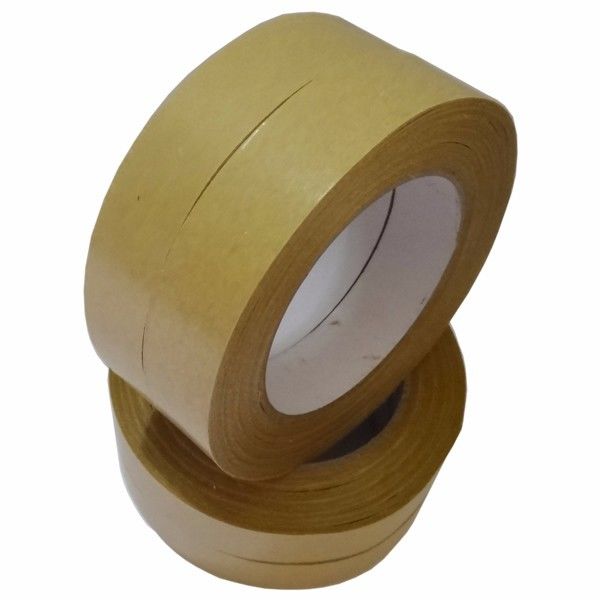 Anti Abrasion Gummed Kraft Sealing Tape High Tensile Strength Customized Length