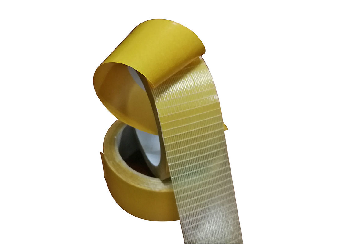 Plain Woven Double Sided Fiberglass Mesh Tape For Carpet Seaming And Fixed