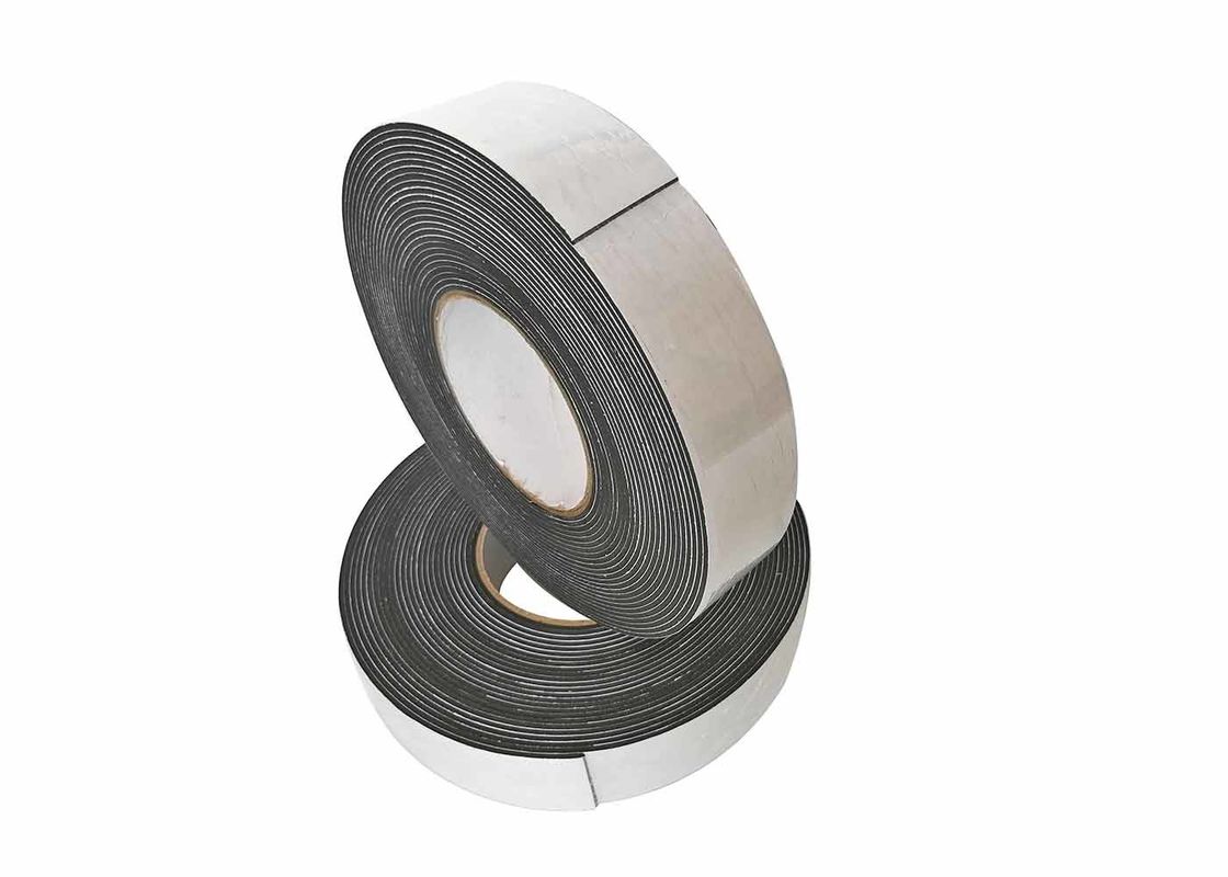 5m Black Draught Excluder Tape Single Sided Closed Cell 10mm Wide x 1.5mm