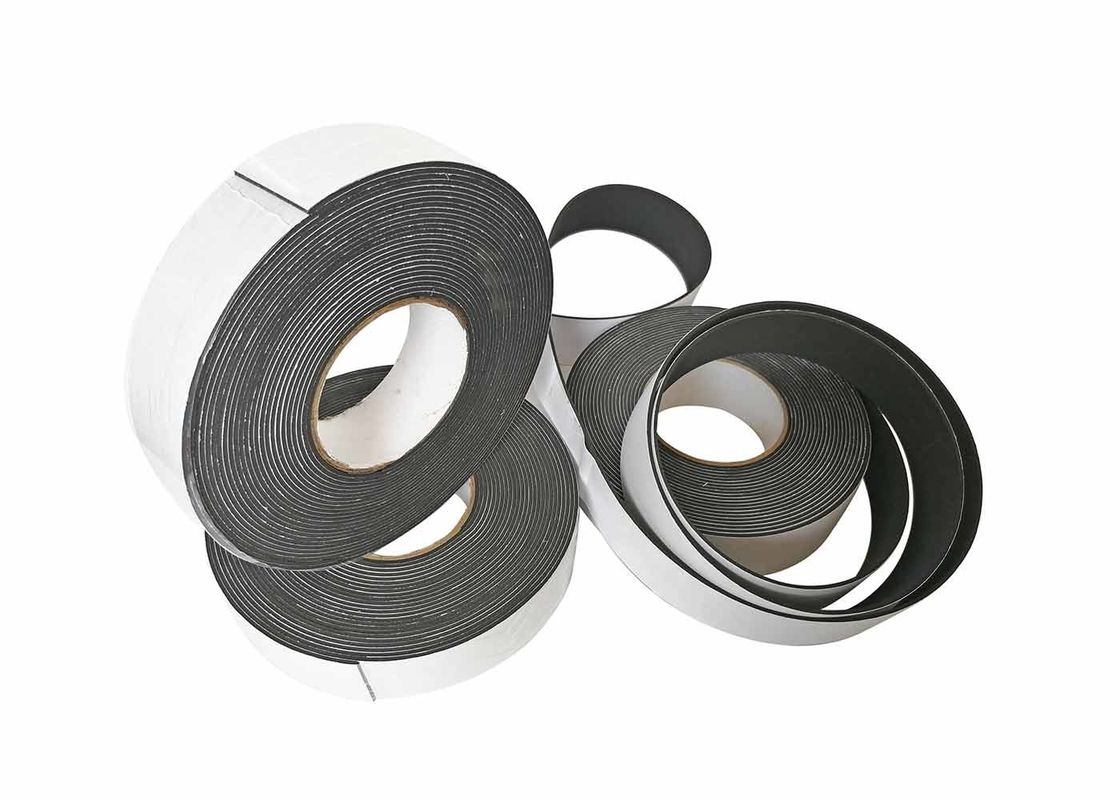 Strong Single Sided EVA Foam Tape Black Self Adhesive Buffer Shockproof
