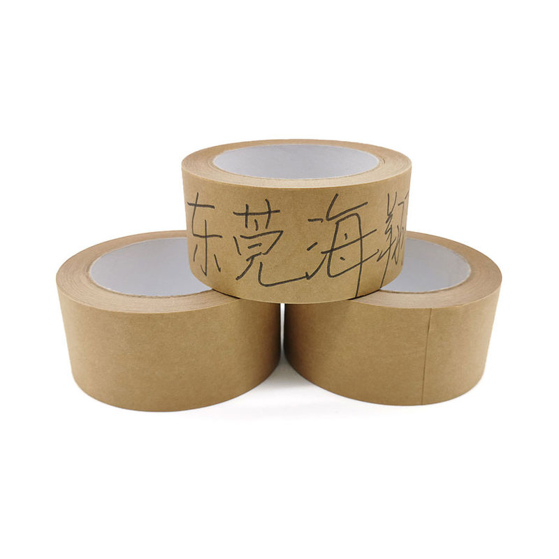 ECO Friendly Brown Gummed Kraft Paper Tape For Packaging Sealing