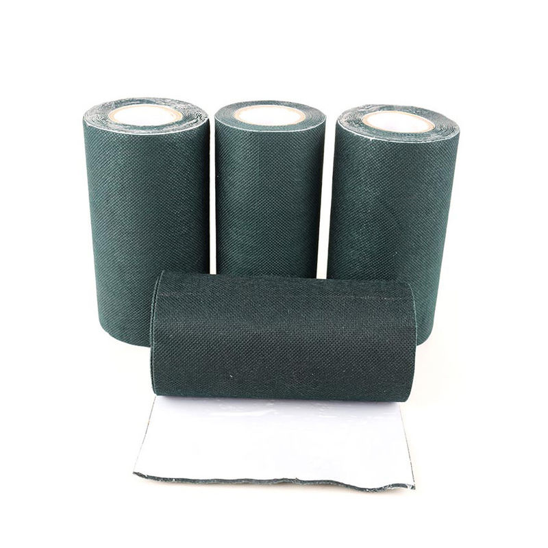 Green Joining Non Woven Fabrics Fixing Turf Tape For Artificial Grass