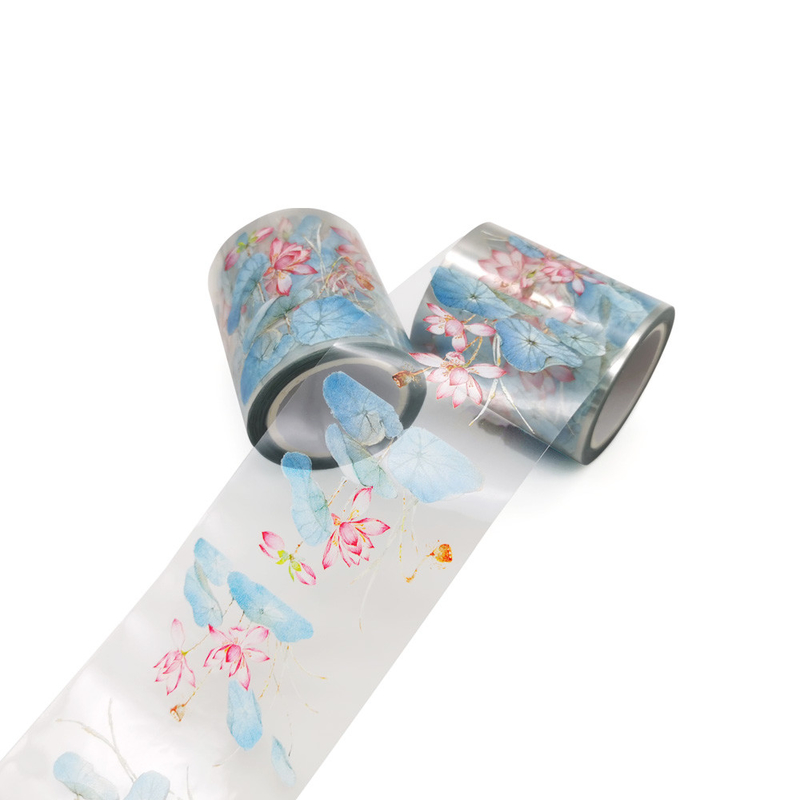 Custom Size Single Sided Rubber Washi Tape Waterproof Writable