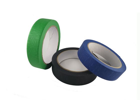 Wholesale Price Single Side Residue Free Multicolor Crepe Paper Tape