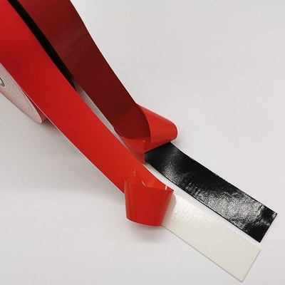 Black Double Sided Polyethylene Foam Tape High Heat Adhesive Backed
