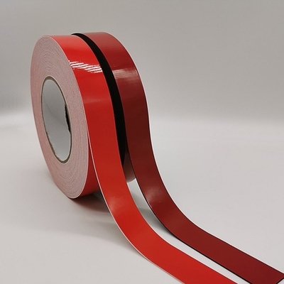 Black Double Sided Polyethylene Foam Tape High Heat Adhesive Backed