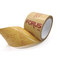 Hot Melt Adhesive Box Sealing Kraft Paper Tape Custom Single Side