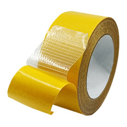 Cross Weave Fiberglass Double Sided Adhesive Tape Mesh Synthetic Rubber