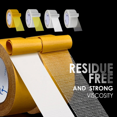 Free Sample Custom Printed Waterproof Silver Gray Colored Adhesive Decorative Cloth Duct Tape