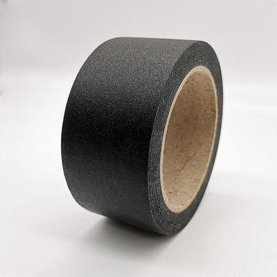 Direct Self Adhesive Book Binding Black Cloth Duct Tape Single Sided Waterproof