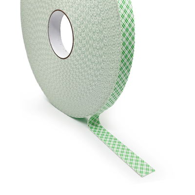Double Coated PU Foam Tape 1mm White Acrylic Adhesive 24m