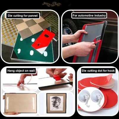Double Sided PE Foam Tape Acrylic Adhesive Heat Resistant 80°C