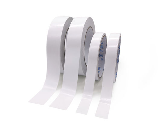 Strong Adhesion Double Coated Tissue Paper Tape For Printing Label Graphic Mounting