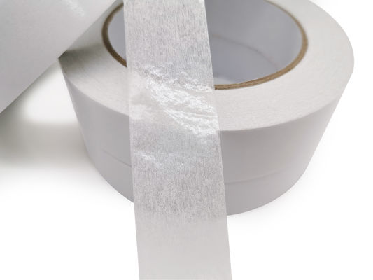 High Tack Acrylic Adhesive Double Sided Tissue Tape Jumbo Roll For Industrial Die Cutting