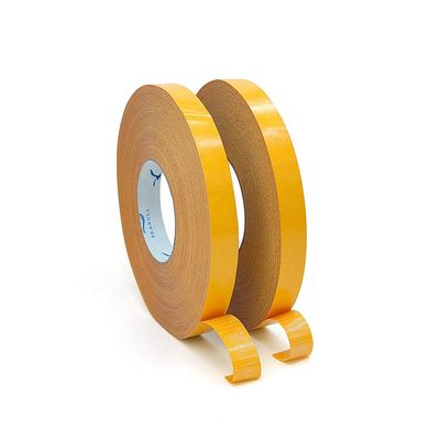 High Adhesive Strength Double Sided Fiberglass Mesh Tape with 220MIC Thickness for PVC Weather Strips and Floors