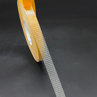 Double Sided Fiberglass Tape with 220mic Thickness 45 lbs/in Tensile Strength and ≥24h Holding Power for Industrial Use