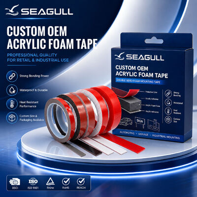 Premium Custom Double Sided Adhesive Acrylic Foam Tape For Electronic Appliance Assembly